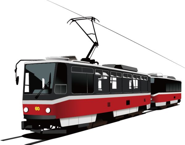 有轨电车 PNG免抠图透明素材 16设计网编号:66144