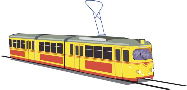 有轨电车 PNG免抠图透明素材 16设计网编号:66124