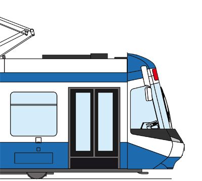 有轨电车 PNG免抠图透明素材 16设计网编号:66160