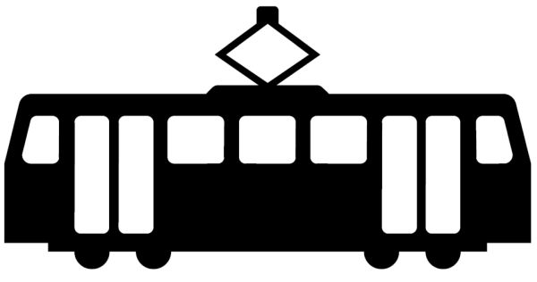 有轨电车 PNG透明背景免抠图元素 素材中国编号:66169