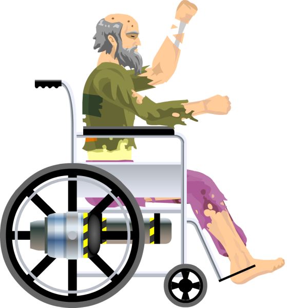 轮椅PNG透明背景免抠图元素 16图库网编号:82824