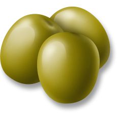 绿橄榄 PNG透明元素免抠图素材 16素材网编号:14286