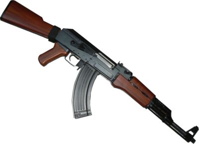 AK-47 PNG透明背景免抠图元素 素材中国编号:15452
