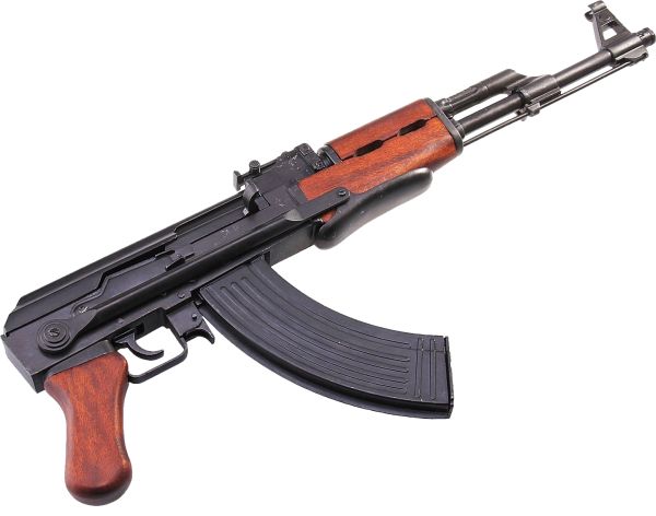 AK-47 PNG透明背景免抠图元素 素材中国编号:15470