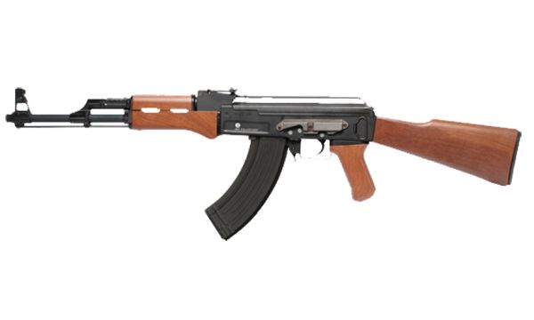 AK-47 卡拉什 俄罗斯突击步枪 PNG免抠图透明素材 普贤居素材编号:1400