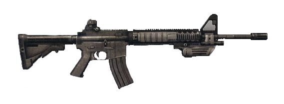 突击步枪 PNG免抠图透明素材 16设计网编号:1416