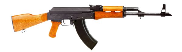 AK-47 卡拉什 俄罗斯突击步枪 PNG透明背景免抠图元素 素材中国编号:1419
