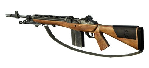 M14突击步枪 PNG免抠图透明素材 素材中国编号:1420