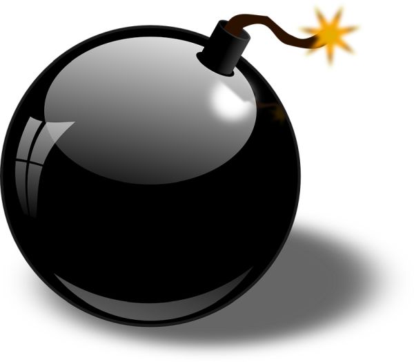 炸弹PNG透明背景免抠图元素 16图库网编号:24062