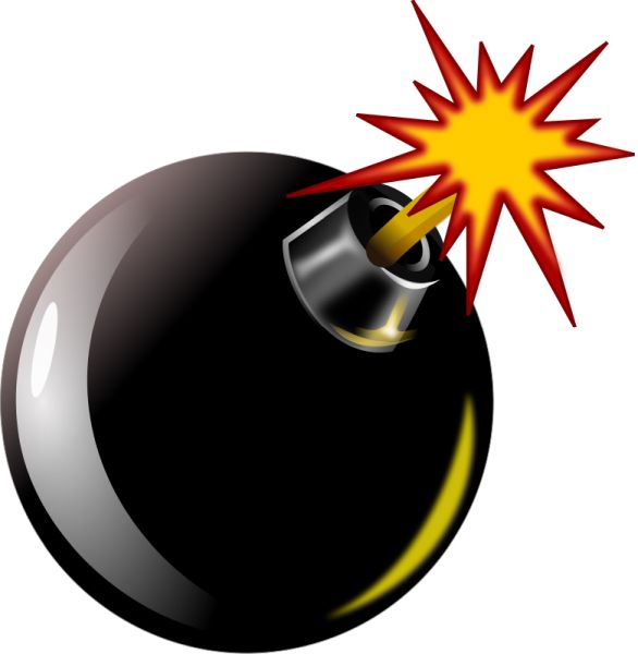 炸弹PNG透明背景免抠图元素 16图库网编号:24079