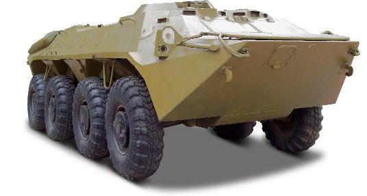 BTR (vehicle) PNG透明背景免抠图元素 素材中国编号:105034