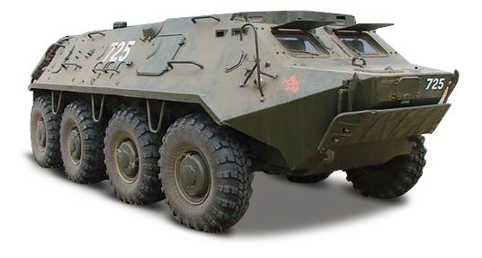 BTR (vehicle) PNG透明背景免抠图元素 素材中国编号:105035
