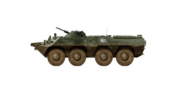 BTR (vehicle) PNG透明背景免抠图元素 素材中国编号:105036