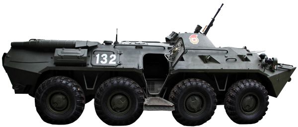 BTR (vehicle) PNG透明元素免抠图素材 16素材网编号:105025