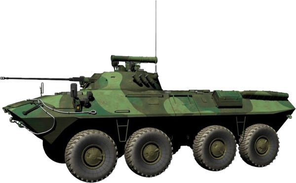 BTR (vehicle) PNG免抠图透明素材 素材天下编号:105028