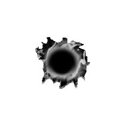 子弹孔PNG透明背景免抠图元素 16图库网编号:6062