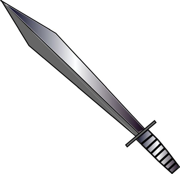 匕首 PNG透明背景免抠图元素 素材中国编号:64185