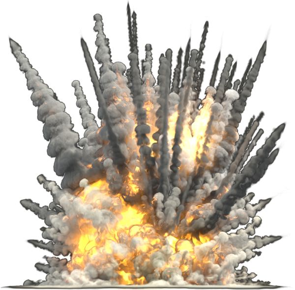 爆炸 PNG免抠图透明素材 16设计网编号:101081