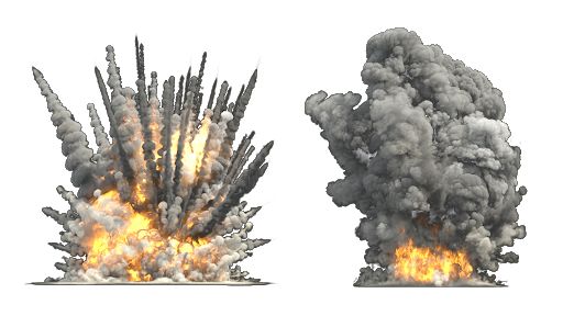 爆炸 PNG免抠图透明素材 素材中国