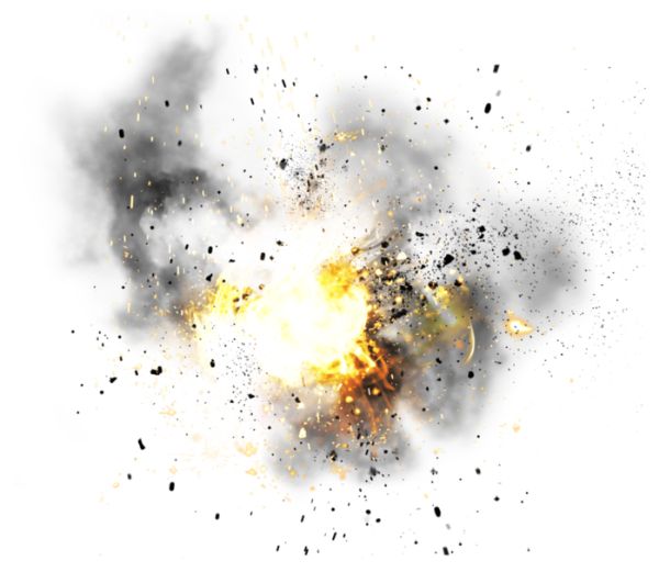 爆炸 PNG透明背景免抠图元素 16图库网编号:15351
