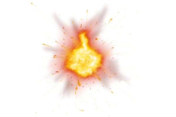 爆炸 PNG透明背景免抠图元素 素材中国编号:15353