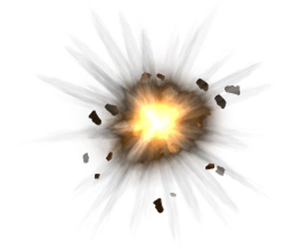 爆炸 PNG免抠图透明素材 16设计网编号:15362