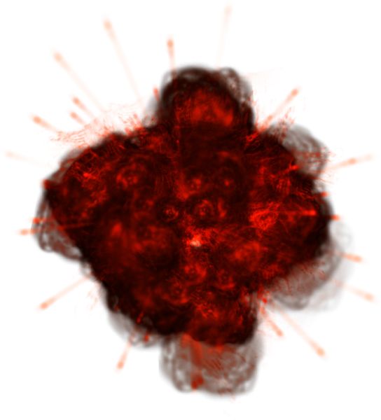 爆炸 PNG透明背景免抠图元素 16图库网编号:15386