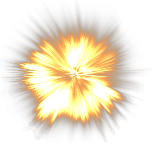 爆炸 PNG透明背景免抠图元素 16图库网编号:15403
