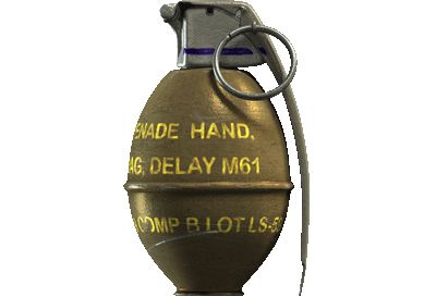 手榴弹 PNG透明背景免抠图元素 素材中国编号:101069