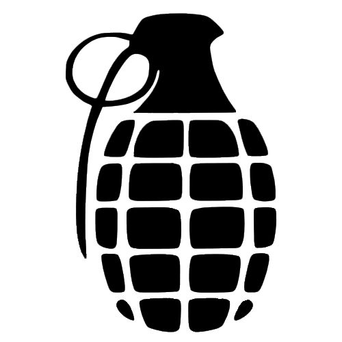 手榴弹PNG免抠图透明素材 16设计网编号:1337