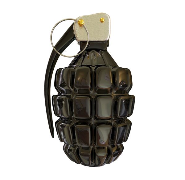 Grenade F1 PNG image 图片编号:1339