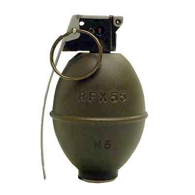 手榴弹PNG透明背景免抠图元素 素材中国编号:1343