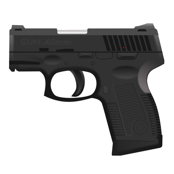手枪PNG免抠图透明素材 16设计网编号:1374