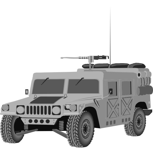 悍马, HMMWV PNG免抠图透明素材 16设计网编号:107260