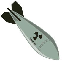 核弹PNG透明背景免抠图元素 素材中国编号:62894