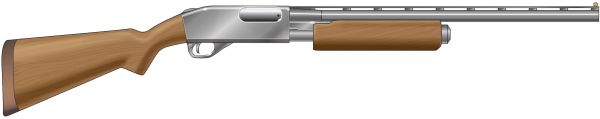 霰弹枪 PNG透明背景免抠图元素 素材中国编号:44572