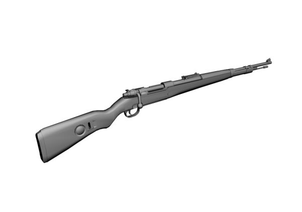 狙击步枪 PNG透明背景免抠图元素 素材中国编号:28506