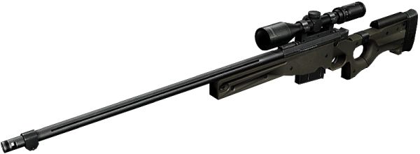 狙击步枪 PNG透明元素免抠图素材 16素材网编号:28531