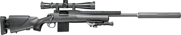 狙击步枪 PNG透明背景免抠图元素 素材中国编号:28475