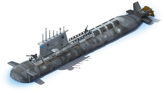 潜水艇 PNG免抠图透明素材 普贤居素材编号:45580