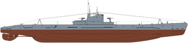 潜水艇 PNG免抠图透明素材 素材中国编号:45583