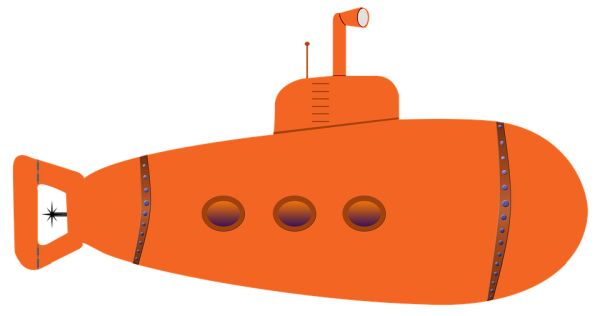 潜水艇 PNG免抠图透明素材 素材天下编号:45607