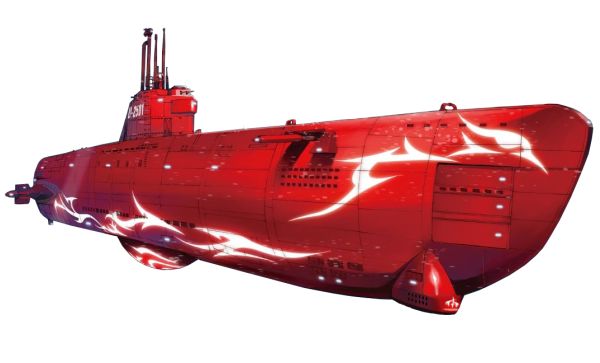 潜水艇 PNG透明背景免抠图元素 素材中国编号:45620