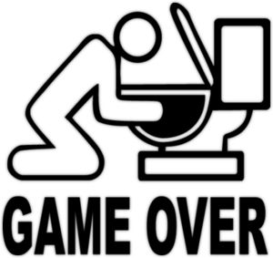 Game over PNG透明元素免抠图素材 16素材网编号:83335
