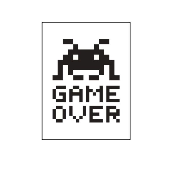 Game over PNG免抠图透明素材 16设计网编号:83338