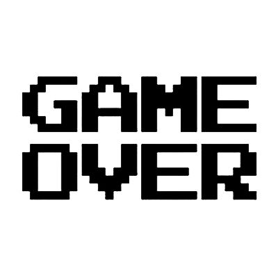Game over PNG免抠图透明素材 16设计网编号:83348