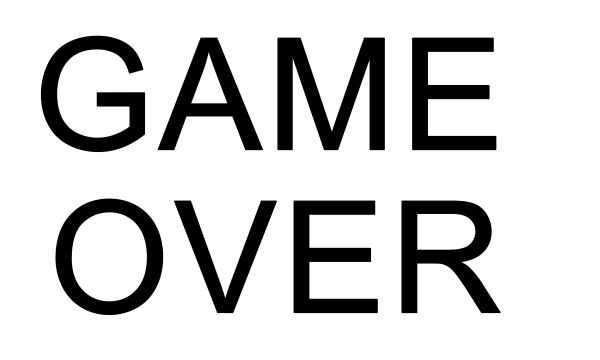 Game over PNG免抠图透明素材 素材中国编号:83355