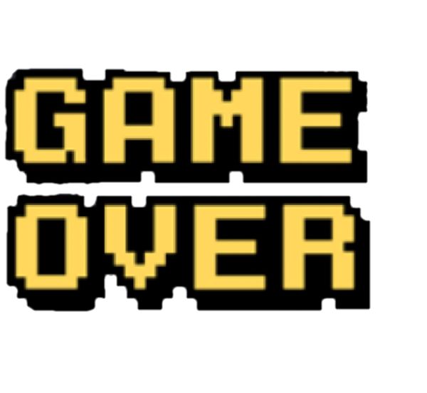 Game over PNG透明背景免抠图元素 16图库网编号:83356