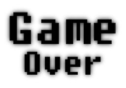 Game over PNG透明元素免抠图素材 16素材网编号:83358