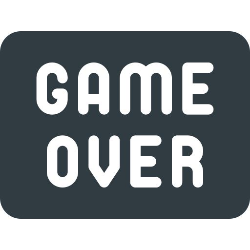 Game over PNG透明背景免抠图元素 16图库网编号:83369